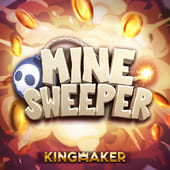 Minesweeper grid puzzle game icon